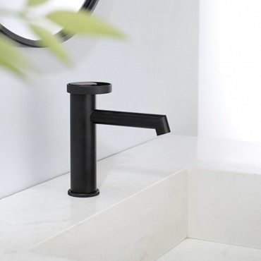 Смеситель для раковины GANZER 19111-C Чёрный