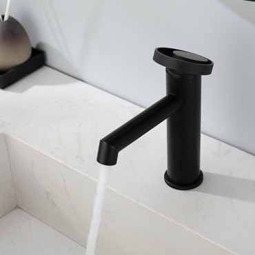 Смеситель для раковины GANZER 19111-C Чёрный