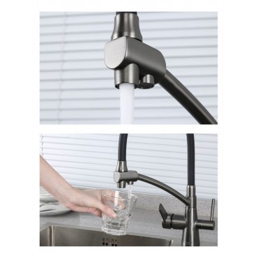 Смеситель для кухонной мойки Gappo 4398-19 под фильтр