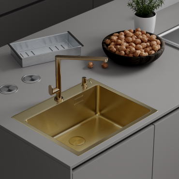 Кухонная мойка Roxen Simple 560220-60G