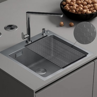 Кухонная мойка Roxen Snake 560220-45S
