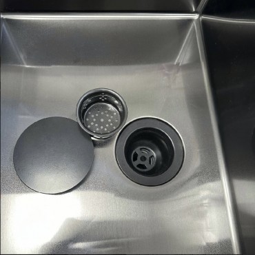 Кухонная мойка Roxen Uno 560210-44B PVD графит