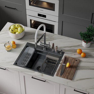 Кухонная мойка Roxen Stage 560250-60B
