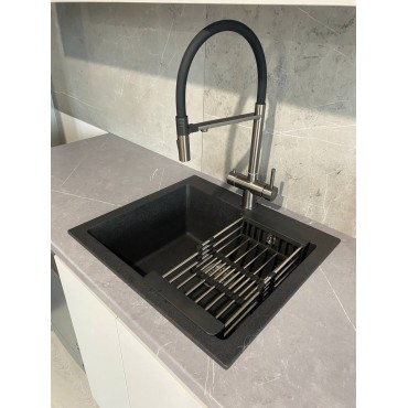 Смеситель для кухонной мойки VIEIR 15019 (сатин)