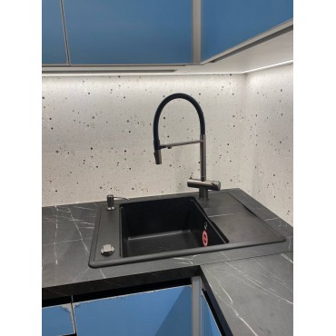 Смеситель для кухонной мойки VIEIR 15019-G (графит)