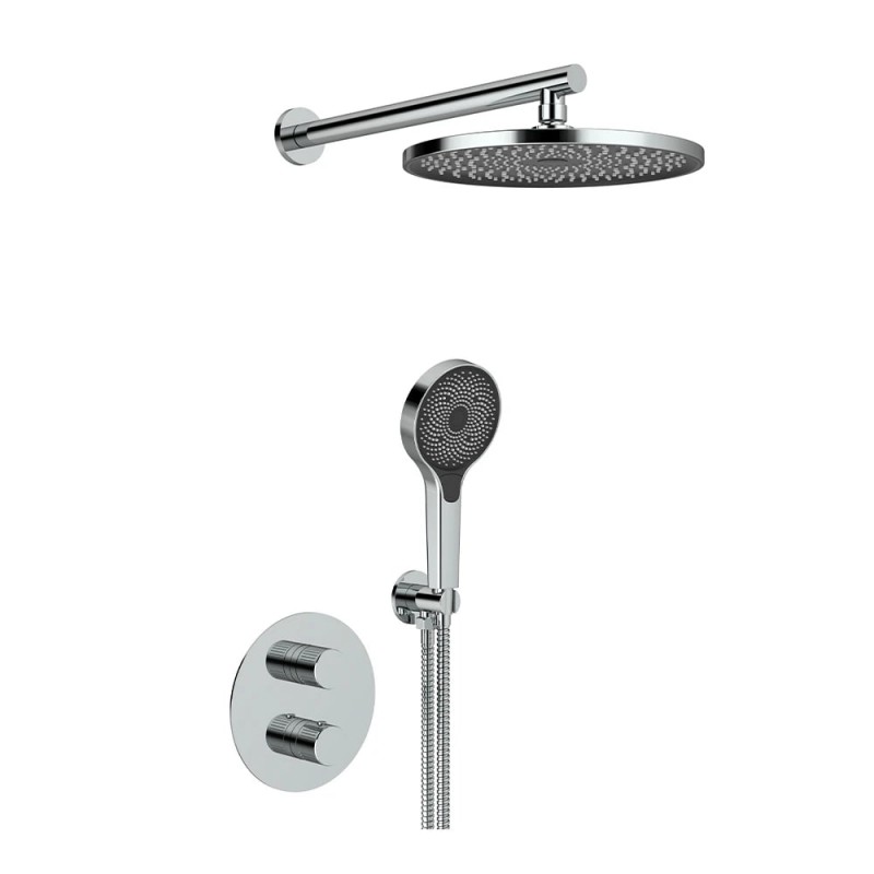 Душевая система с термостатом скрытого монтажа VIEIR 25003-2