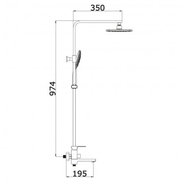 Душевая Система VIEIR 393562