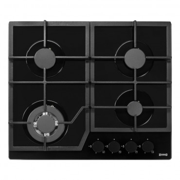 Газовая варочная панель ZORG HAG61 FDW black