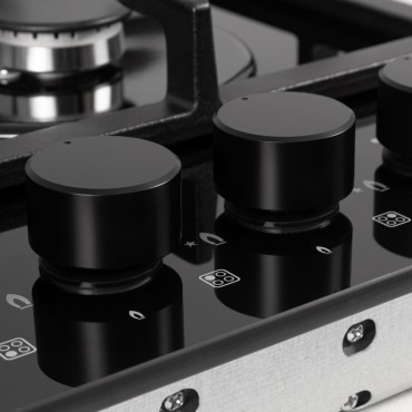 Газовая варочная панель ZORG HAG61 FDW black