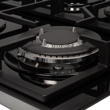 Газовая варочная панель ZORG HAG61 FDW black