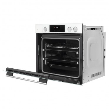 Электрический духовой шкаф с функцией готовки на пару ZorG BE12 white