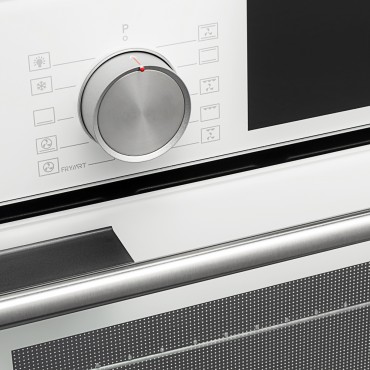 Электрический духовой шкаф с функцией готовки на пару ZorG BE12 white