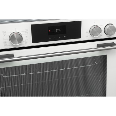 Электрический духовой шкаф с функцией готовки на пару ZorG BE12 white