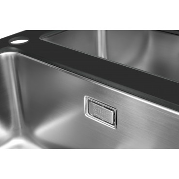 Мойка со стеклом Zorg GS 7850-2 black